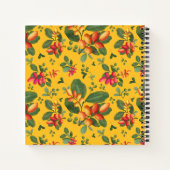 Gepersonaliseerd tropisch eiland notitieboek (Achterkant)