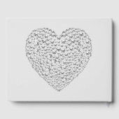  gepersonaliseerd trouwgastenboek gastenboek (Achterkant)