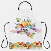 Gepersonaliseerd tuin schort (Voorkant)