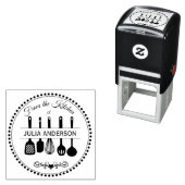Gepersonaliseerd uit de keuken  zelfinktende stempel (In situ)