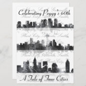 Gepersonaliseerd uitnodiging (Voorkant / Achterkant)