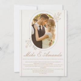 Gepersonaliseerd uitnodiging tot het uitzenden van