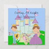 Gepersonaliseerd uitnodigingen voor verjaardagsvie (Voorkant)