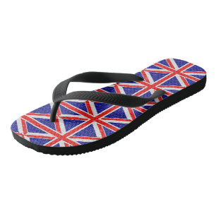 Gepersonaliseerd uniaal vlag-ontwerp teenslippers