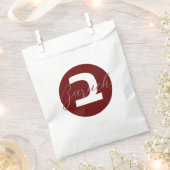 Gepersonaliseerd Upsherin Party Favor Bag Bedankzakje (Geknipt)