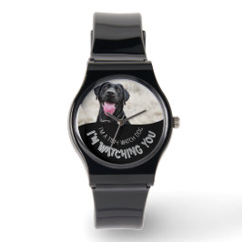 Gepersonaliseerd - Uw eigen hondenfoto - Watch Dog Horloge