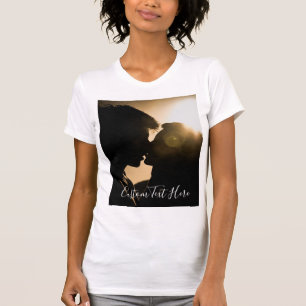Gepersonaliseerd uw foto T-shirt met aangepaste te