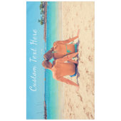 Gepersonaliseerd uw foto tafelkleed en aangepaste  (Voorkant)