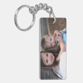 Gepersonaliseerd Vaderdag Sleutelhanger (Voorkant Links)