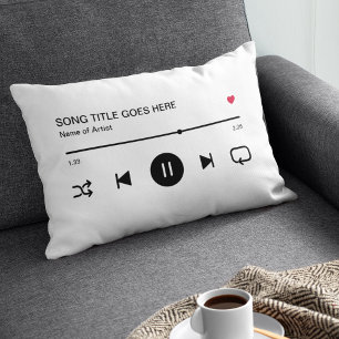 Gepersonaliseerd Valentijnsdag Lied Album Koppel Accent Kussen
