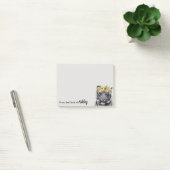 Gepersonaliseerd van bureau van Tiger Sunflower Cr Post-it® Notes (Kantoor)