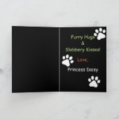 Gepersonaliseerd vanaf feestdagen kaart (Binnen)