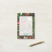 Gepersonaliseerd veld groenten, vers post-it® notes (Op bureau)