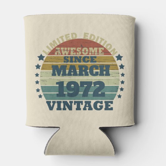 Gepersonaliseerd verjaardagscadeau blikjeskoeler (Achterkant)