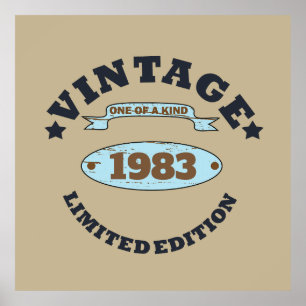 Gepersonaliseerd  verjaardagscadeau poster