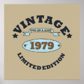 Gepersonaliseerd  verjaardagscadeau poster (Voorkant)