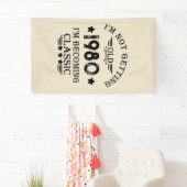 Gepersonaliseerd  verjaardagscadeau spandoek (Insitu)