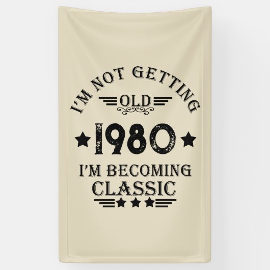 Gepersonaliseerd  verjaardagscadeau spandoek (Verticaal)