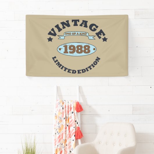 Gepersonaliseerd  verjaardagscadeau spandoek (Insitu)