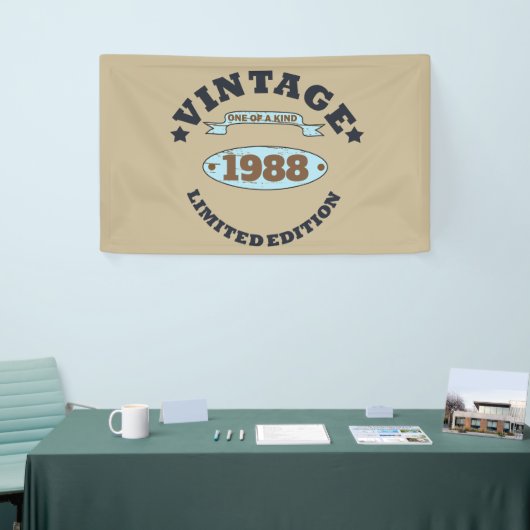 Gepersonaliseerd  verjaardagscadeau spandoek (Beurs)