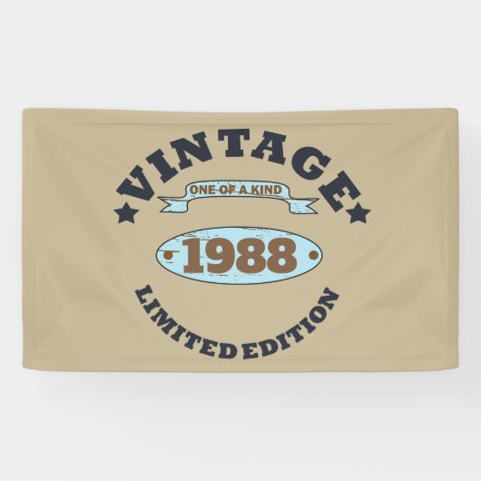 Gepersonaliseerd  verjaardagscadeau spandoek (Horizontaal)