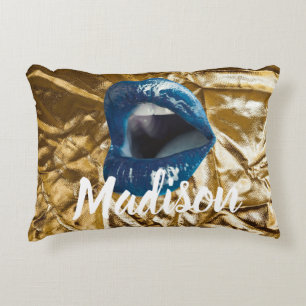 Gepersonaliseerd verjaardagscadeau voor vrouw, vri accent kussen