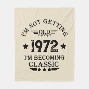 Gepersonaliseerd verjaardagscadeau zwart fleece deken