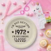 Gepersonaliseerd verjaardagscadeau zwart papieren bordje (Feest)