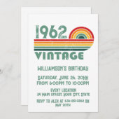 Gepersonaliseerd verjaardagsfeestje kaart (Voorkant / Achterkant)