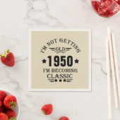 Gepersonaliseerd verjaardagsfeestje servet (Insitu)