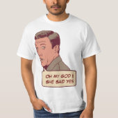 Gepersonaliseerd verloving paar t-shirt (Voorkant)