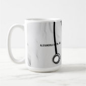 Gepersonaliseerd verpleegsterscadeau koffiemok (Links)