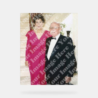 Gepersonaliseerd verticaal foto acryl teken acryl bord