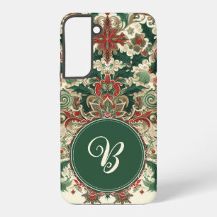 Gepersonaliseerd Victoriaans/Classic/Vintage Kerst Samsung Galaxy Hoesje