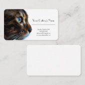 Gepersonaliseerd Visitekaartje voor Cattery (Voorkant / Achterkant)