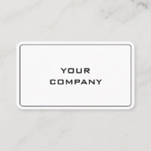 Gepersonaliseerd Visitekaartje voorbeeld van uw ei (Voorkant)