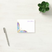 Gepersonaliseerd vlinder notitieblok post-it® notes (Kantoor)