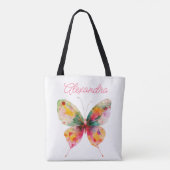 Gepersonaliseerd vlinder tas (Achterkant)