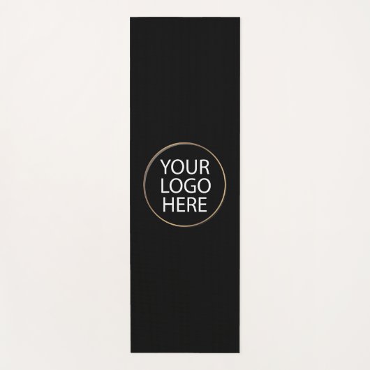 Gepersonaliseerd Voeg uw bedrijf toe Logo Aangepas Yogamat (Voorkant)