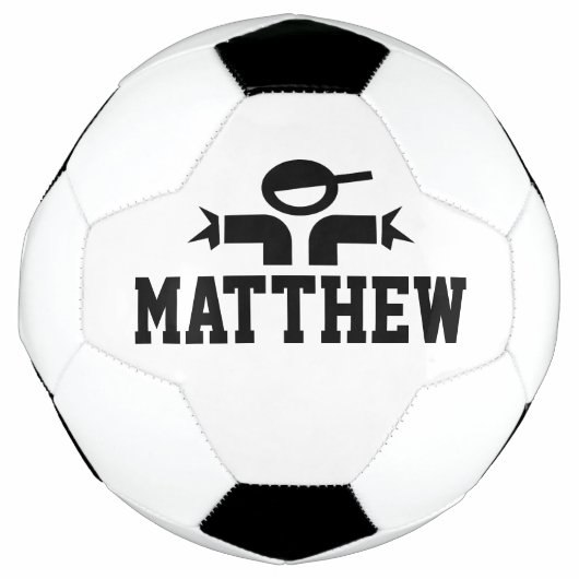 Gepersonaliseerd voetbal cadeau met naam kind (Voorkant)