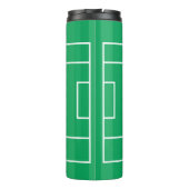 Gepersonaliseerd Voetbal en spelers Thermosbeker (Achterkant)