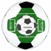 Gepersonaliseerd Voetbal en veld (Voorkant)