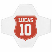 Gepersonaliseerd voetbal met jersey nummer of leef (Enkel)