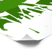 Gepersonaliseerd voetbalcadeau voor kinderen, aang perfect poster (Hoek)