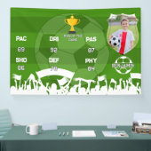 Gepersonaliseerd voetbalcadeau voor kinderen, aang spandoek (Beurs)