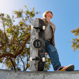 Gepersonaliseerd vogelskateboard Gift Marble Stone Skateboard