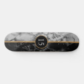 Gepersonaliseerd vogelskateboard Gift Marble Stone Skateboard (Horizontaal)