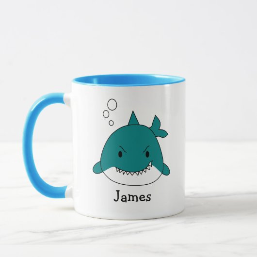 Gepersonaliseerd voor blauwhaai mok (Links)