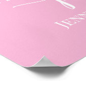 Gepersonaliseerd Voor dit kind bad ik Poster (Hoek)