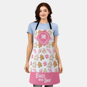 Gepersonaliseerd voor Oma Gingerbread & Sugarplum Schort